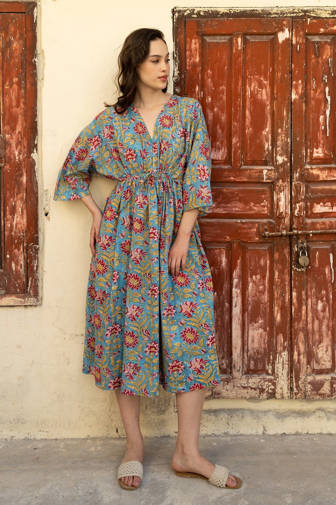 Frangipani Kaftan